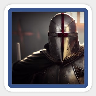 Knights Templar in The Holy Land Sticker